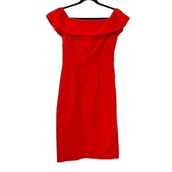 ASOS Red Cocktail Mini Dress - Picture 1 of 5